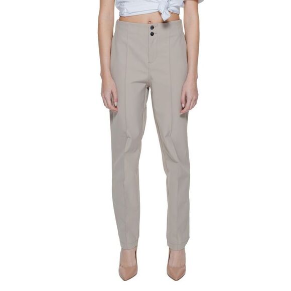 Street One Beige Polyamide Women's Pant - Picture 1 of 5